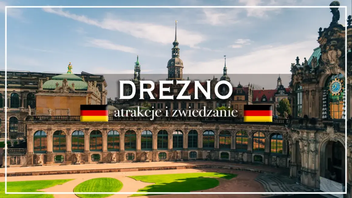 Drezno co zobaczyć: barokowy Zwinger z pięknymi ogrodami i wieżami, idealne miejsce na spacer i podziwianie architektury.