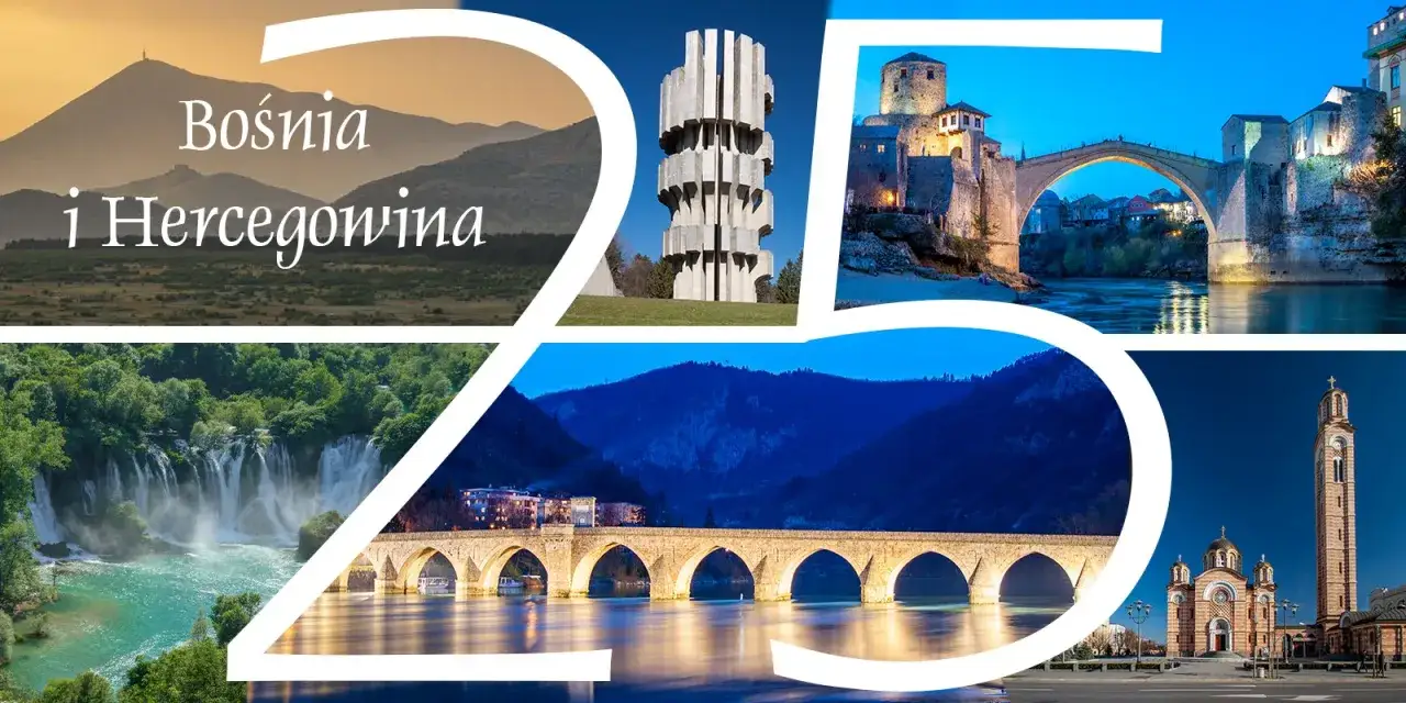 Bośnia i Hercegowina atrakcje: Mostar, wodospady Kravica, pomnik w Jasenovacu i cerkiew w Banja Luce.
